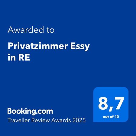 Privatzimmer Essy In Re Recklinghausen Exterior photo
